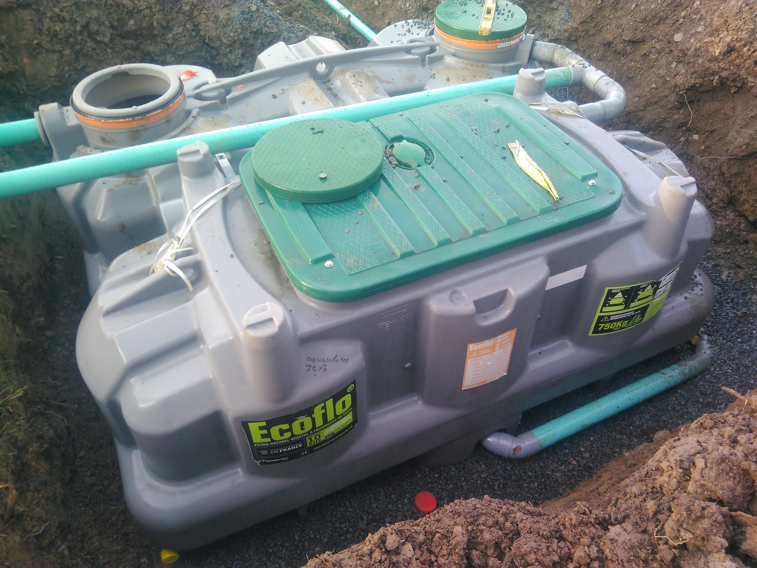 Pose Filtre Compact Ecoflo