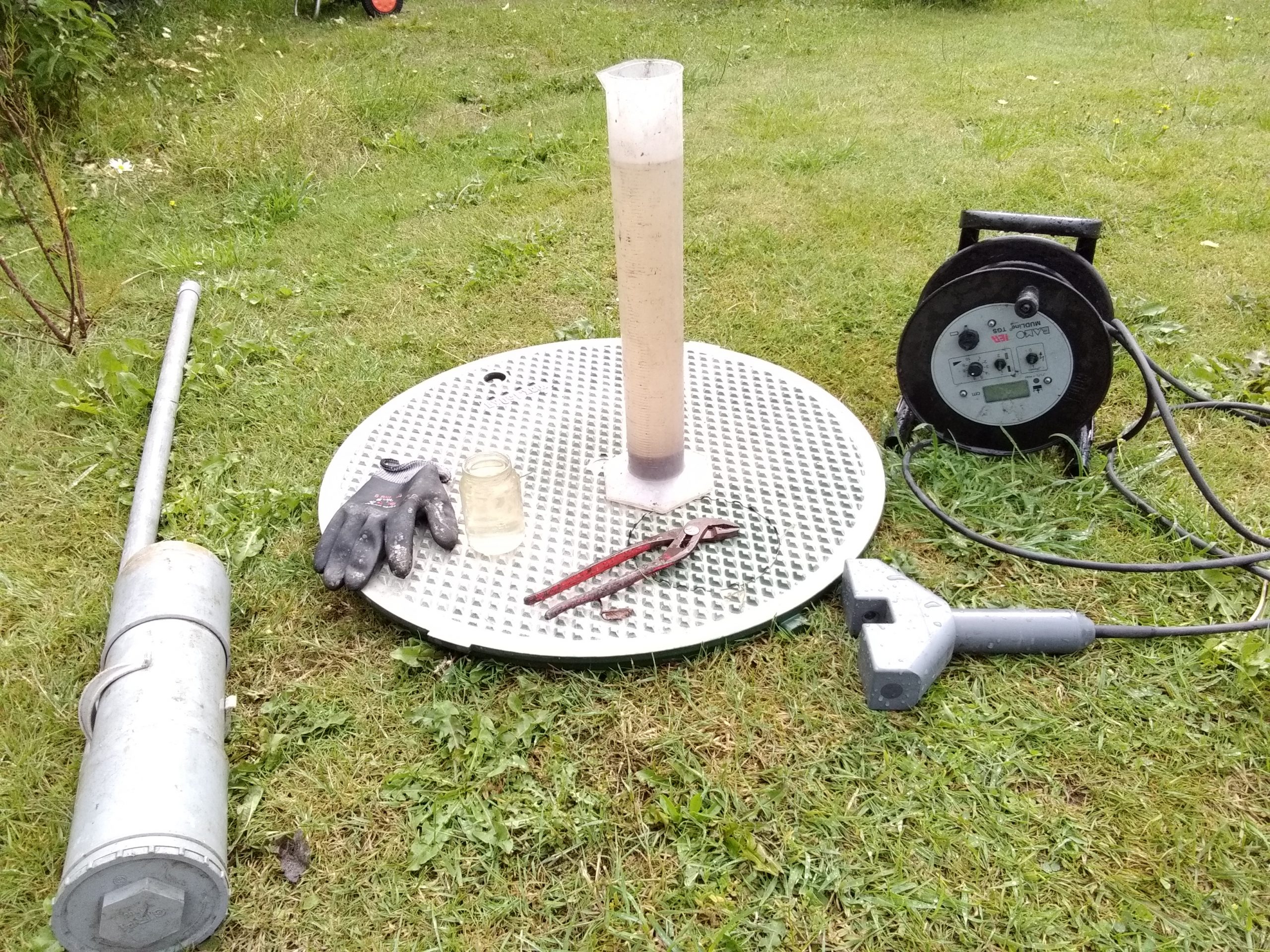 Entretien d'une micro station d'épuration