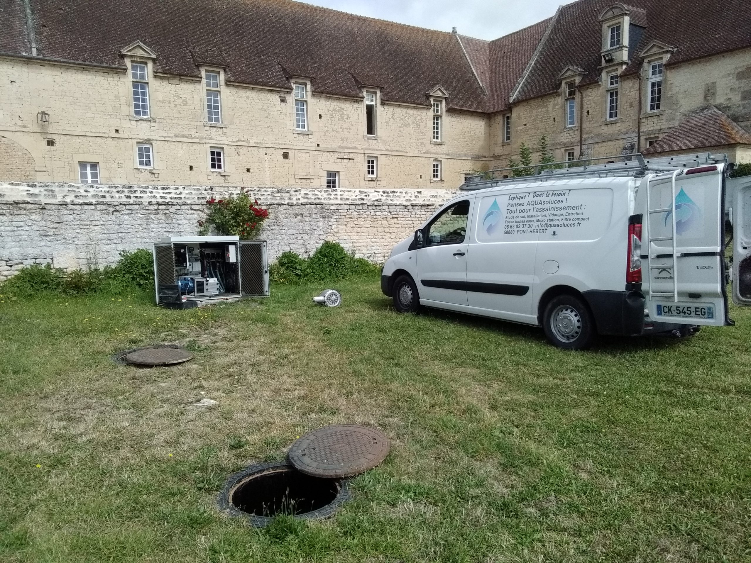 Dépannage Micro Station d'épuration 150 EH