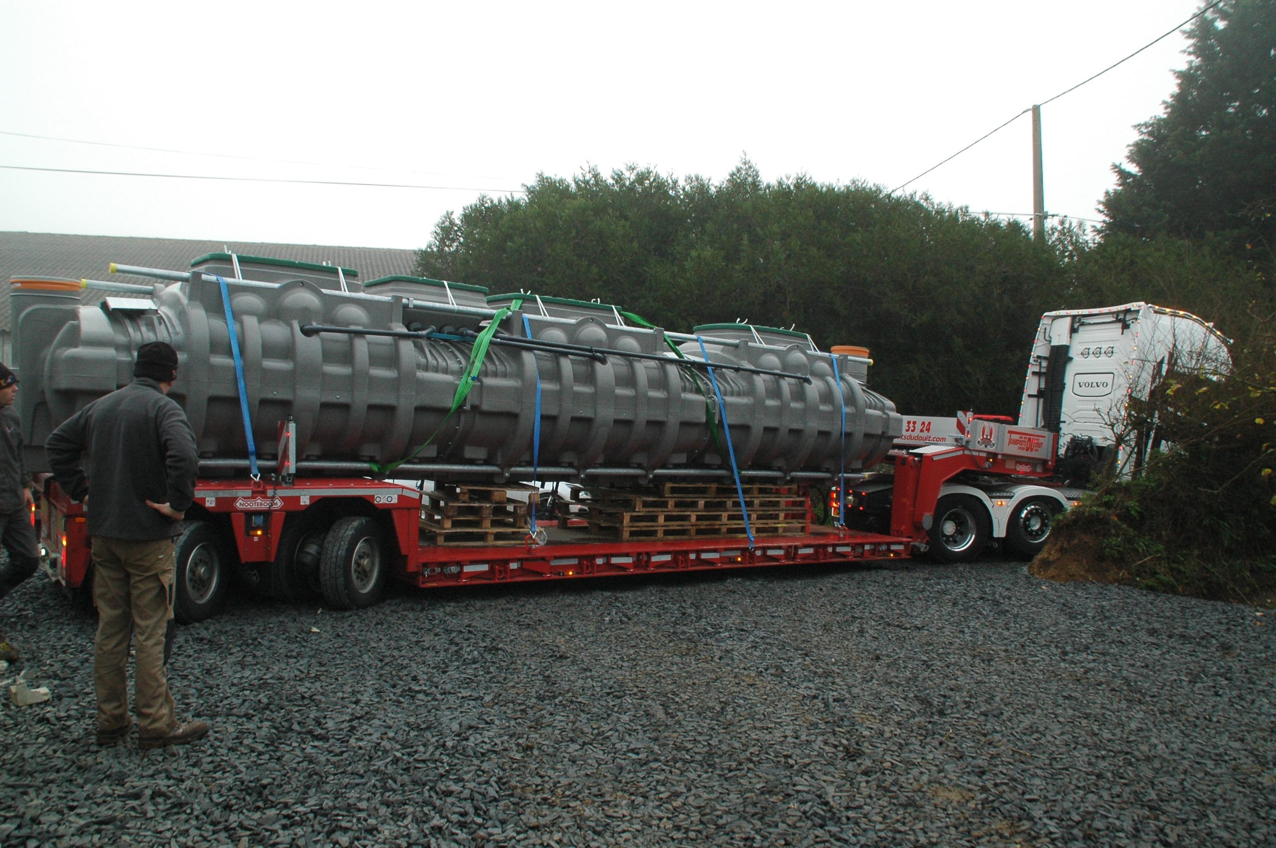 Pose Filtre Compact Ecoflo 38 EH : Étape n°1, Livraison