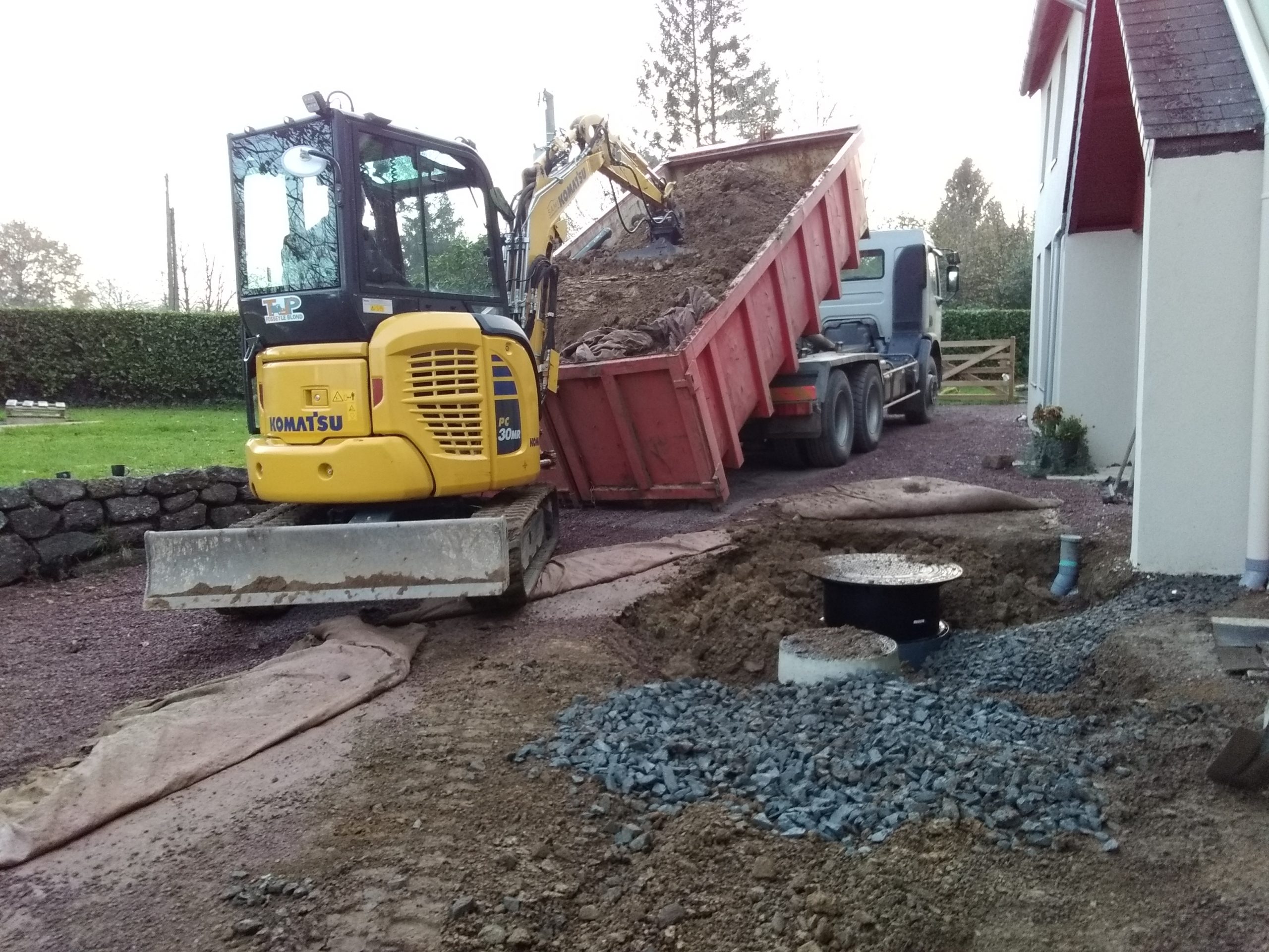 Traitement des eaux usées par le sol