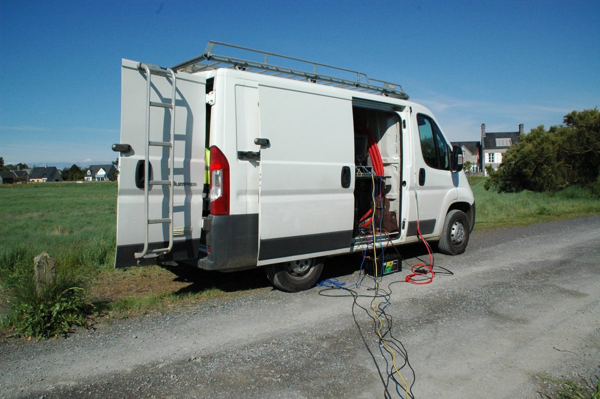 AQUAsoluces : camion régie !