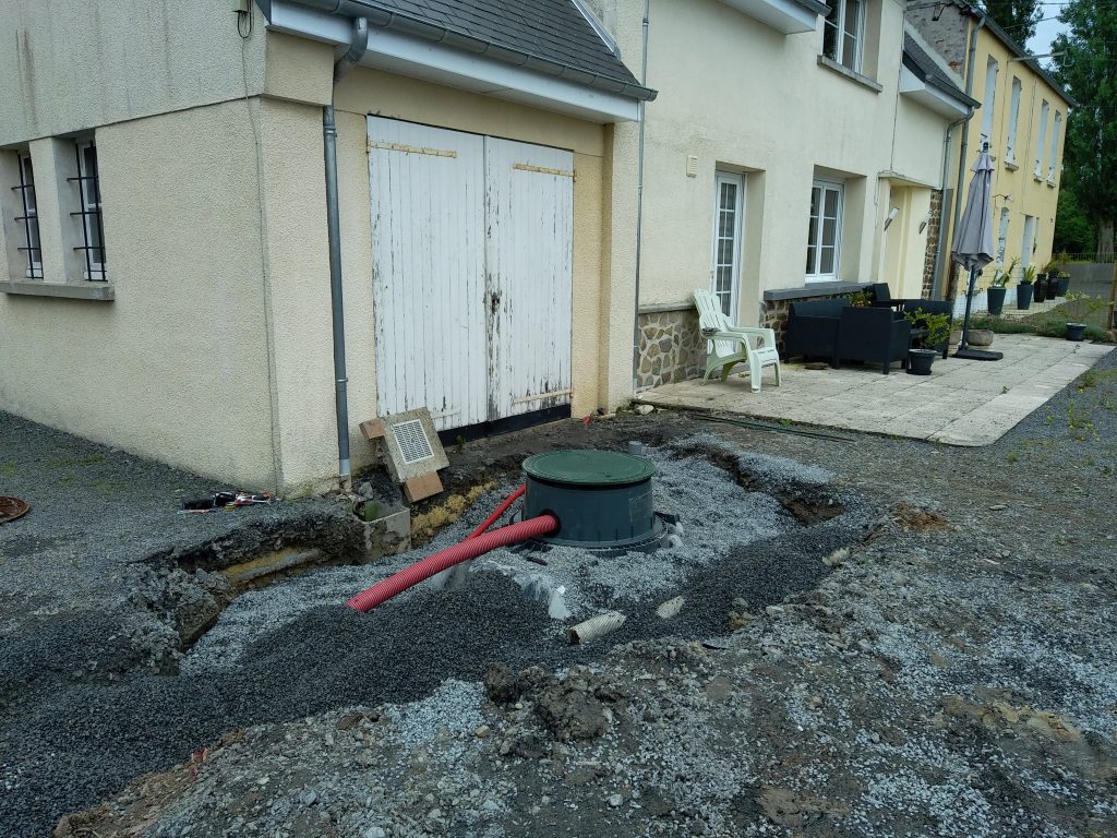 Pose d'une Micro station Graf EasyOne 5 EH