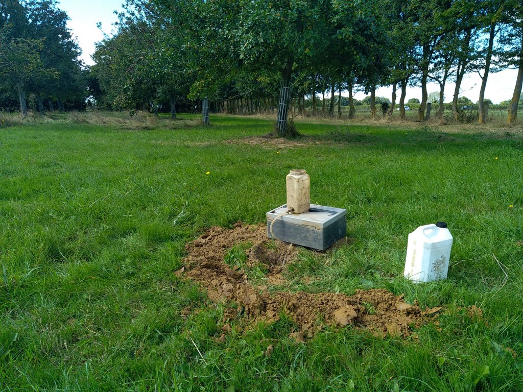 Sondage et test de perméabilité