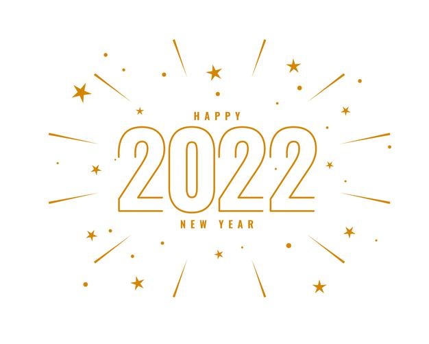 Bonne année 2022 à tous !