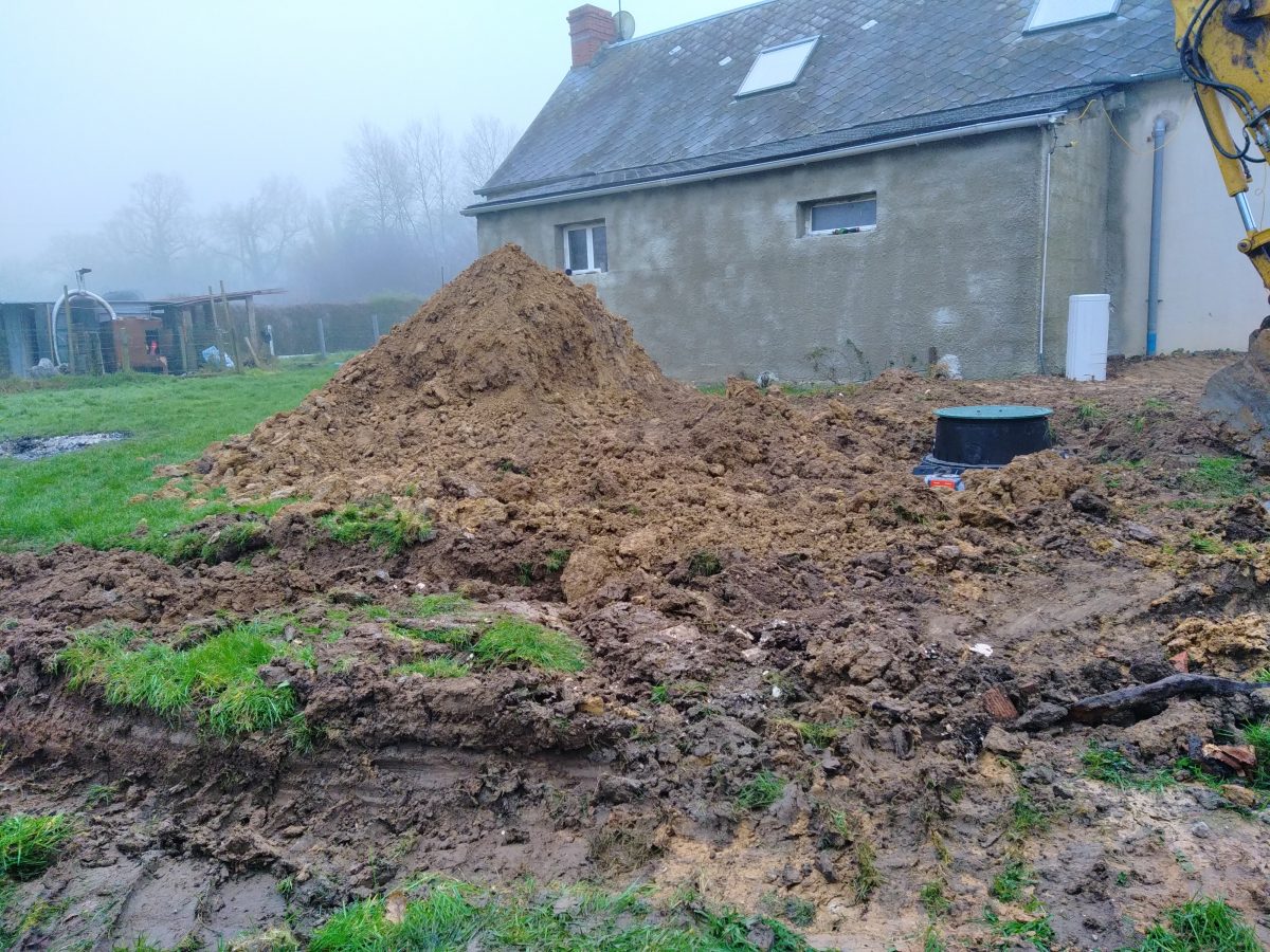 Chantier pose Micro station