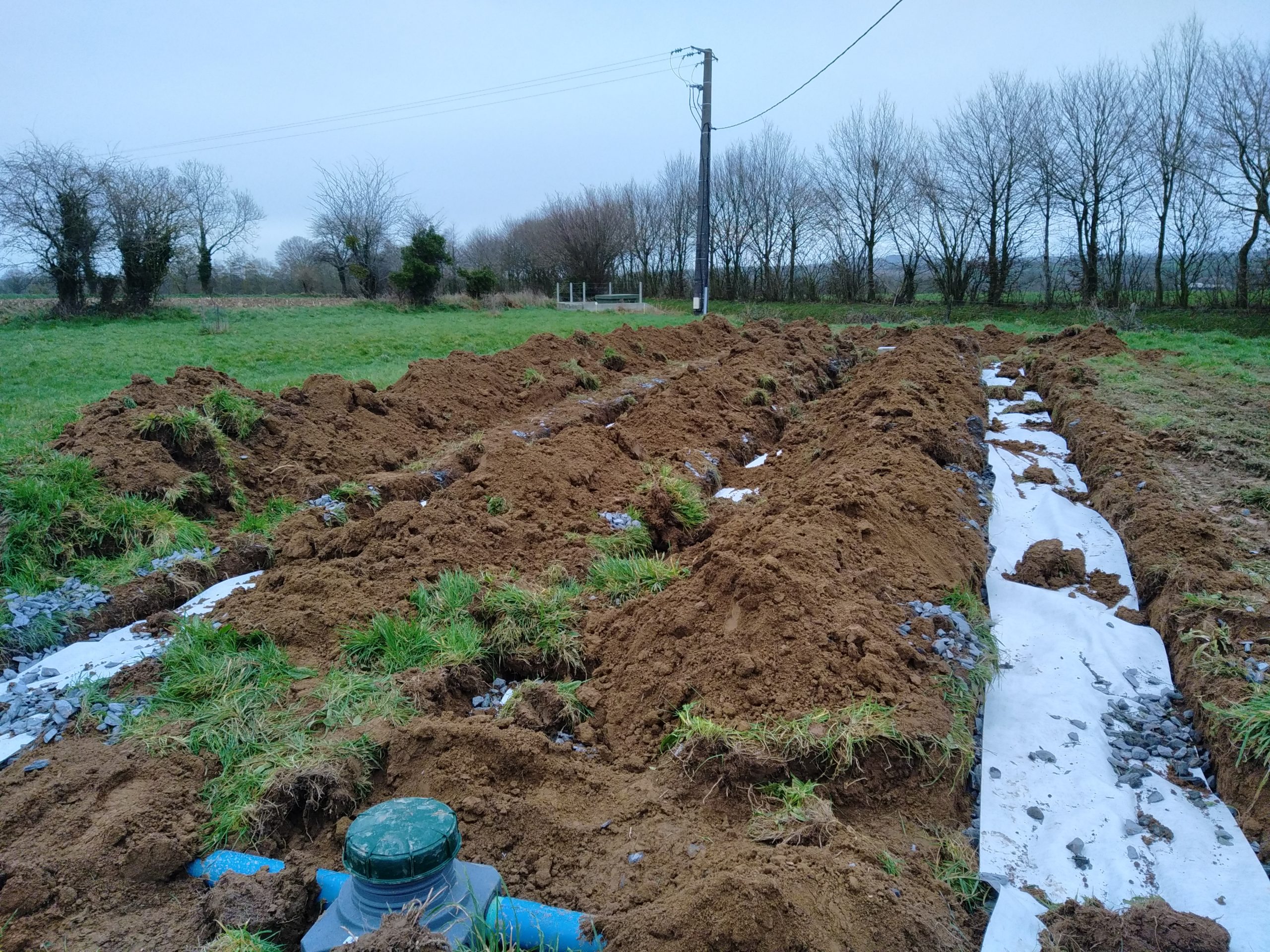 Team AQUAsoluces : Epandage FOSSEY LE BLOND TP