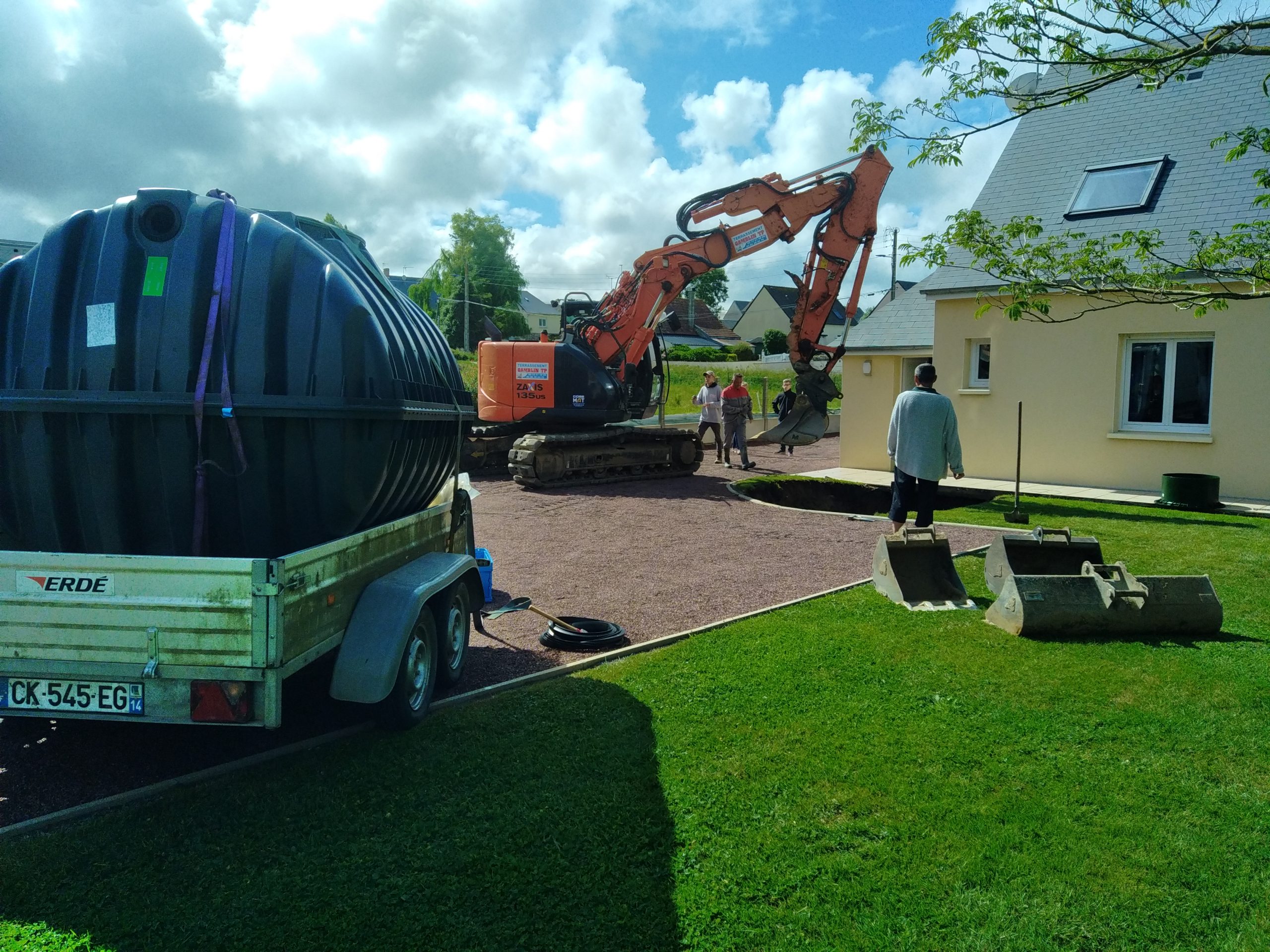 Micro station à Muneville-sur-Mer