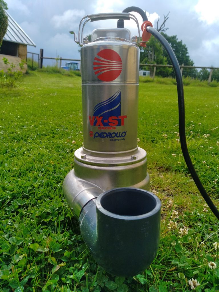 Pompe de relevage / refoulement pour eaux chargées Pedrollo VXm 8/50-ST-MAN