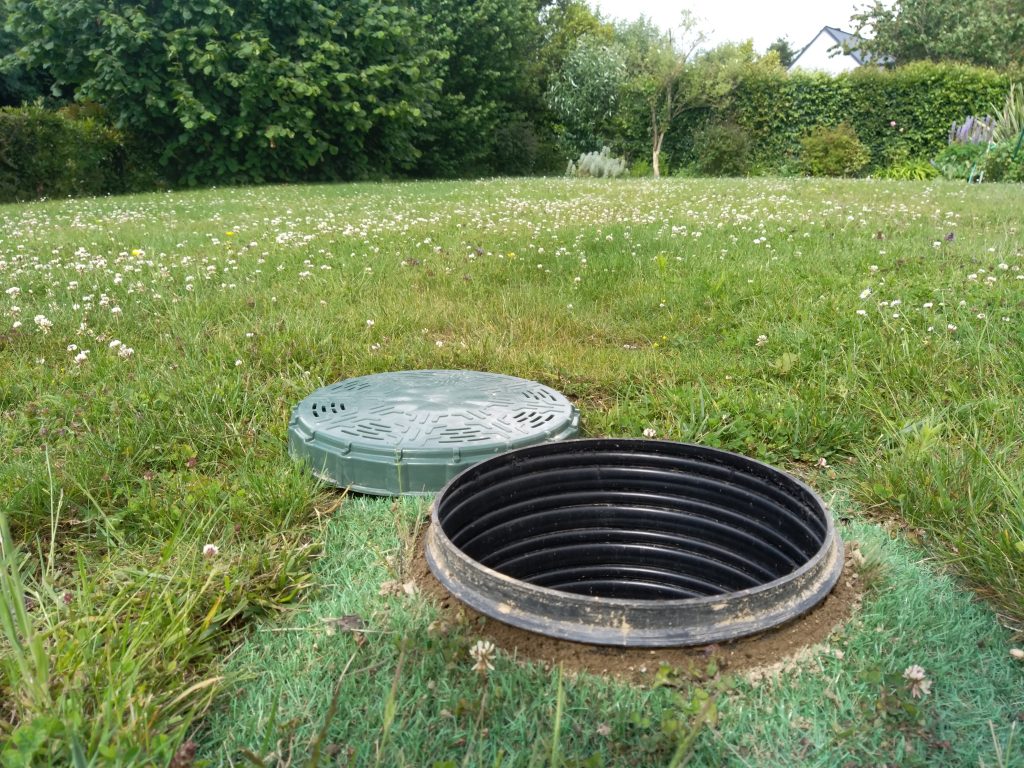 Regard de bouclage d'épandage