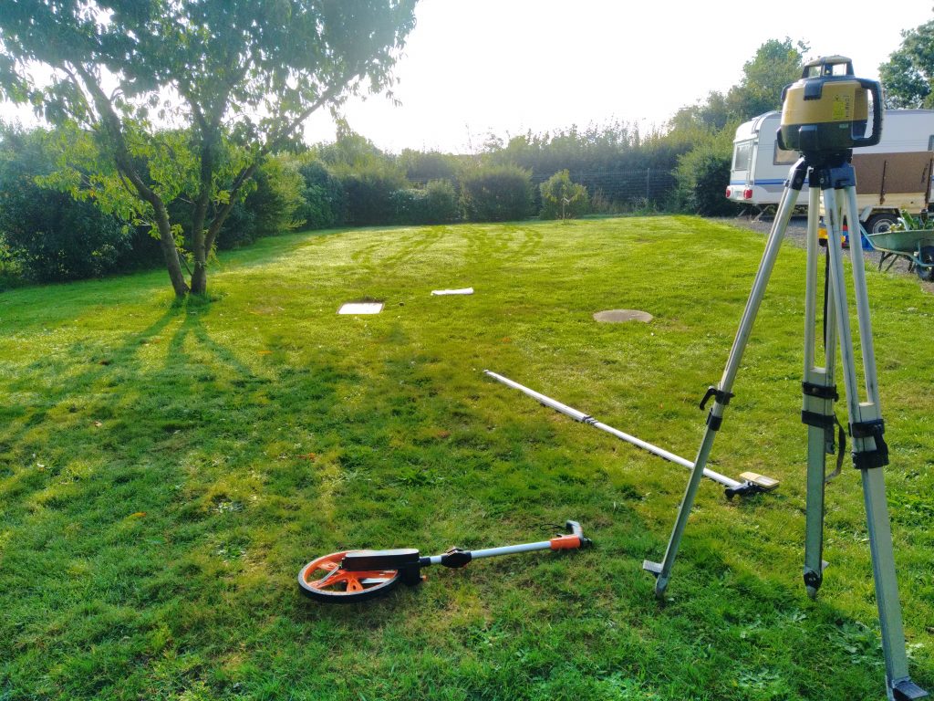 Relevé topographique pour assainissement