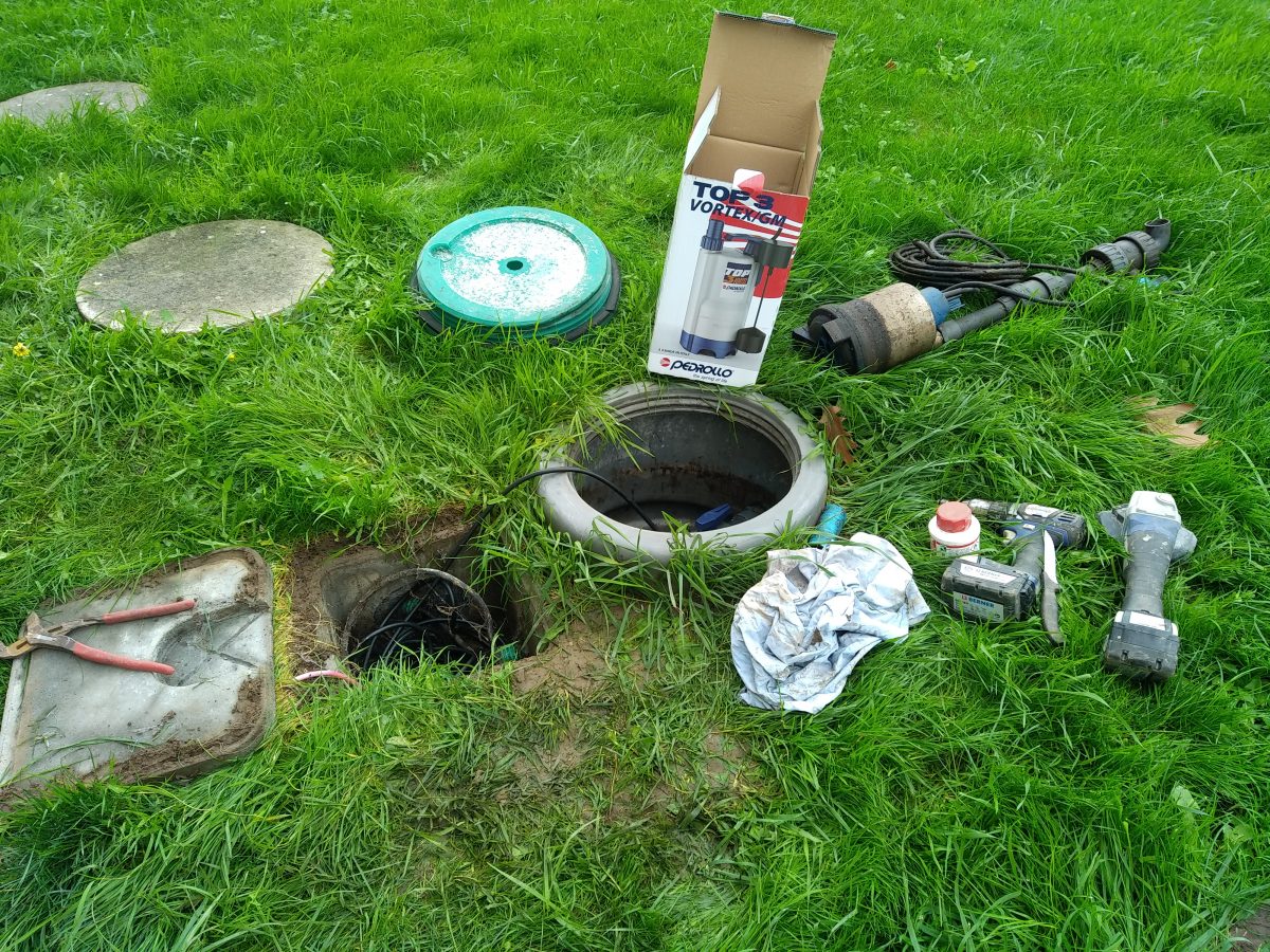 Pompe en panne, URGENCE !