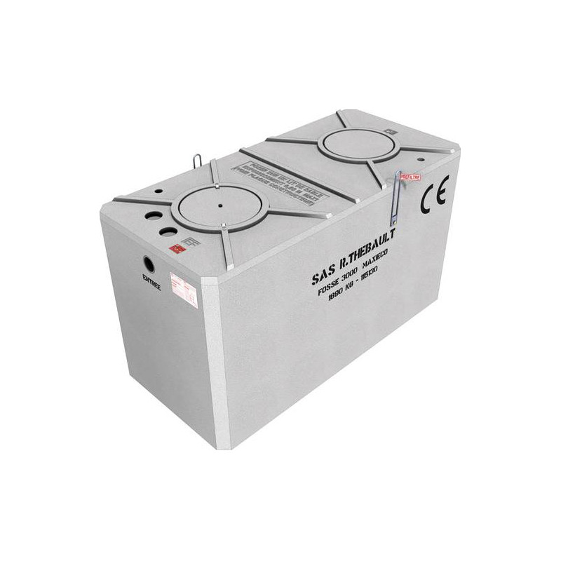 Fosse toutes eaux béton