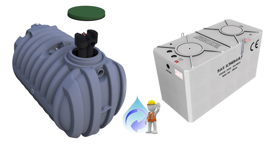 Fosse toutes eaux : Béton ou Polyéthylène ?