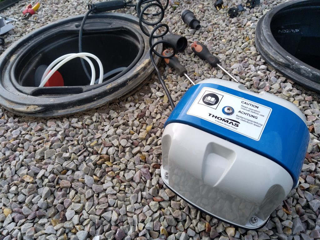 Compresseur Thomas AP-80 et nouveau tuyau d'air