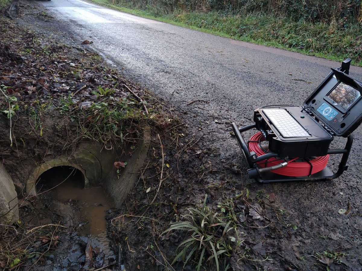 Vidéo Inspection d&rsquo;un réseau pluvial busé