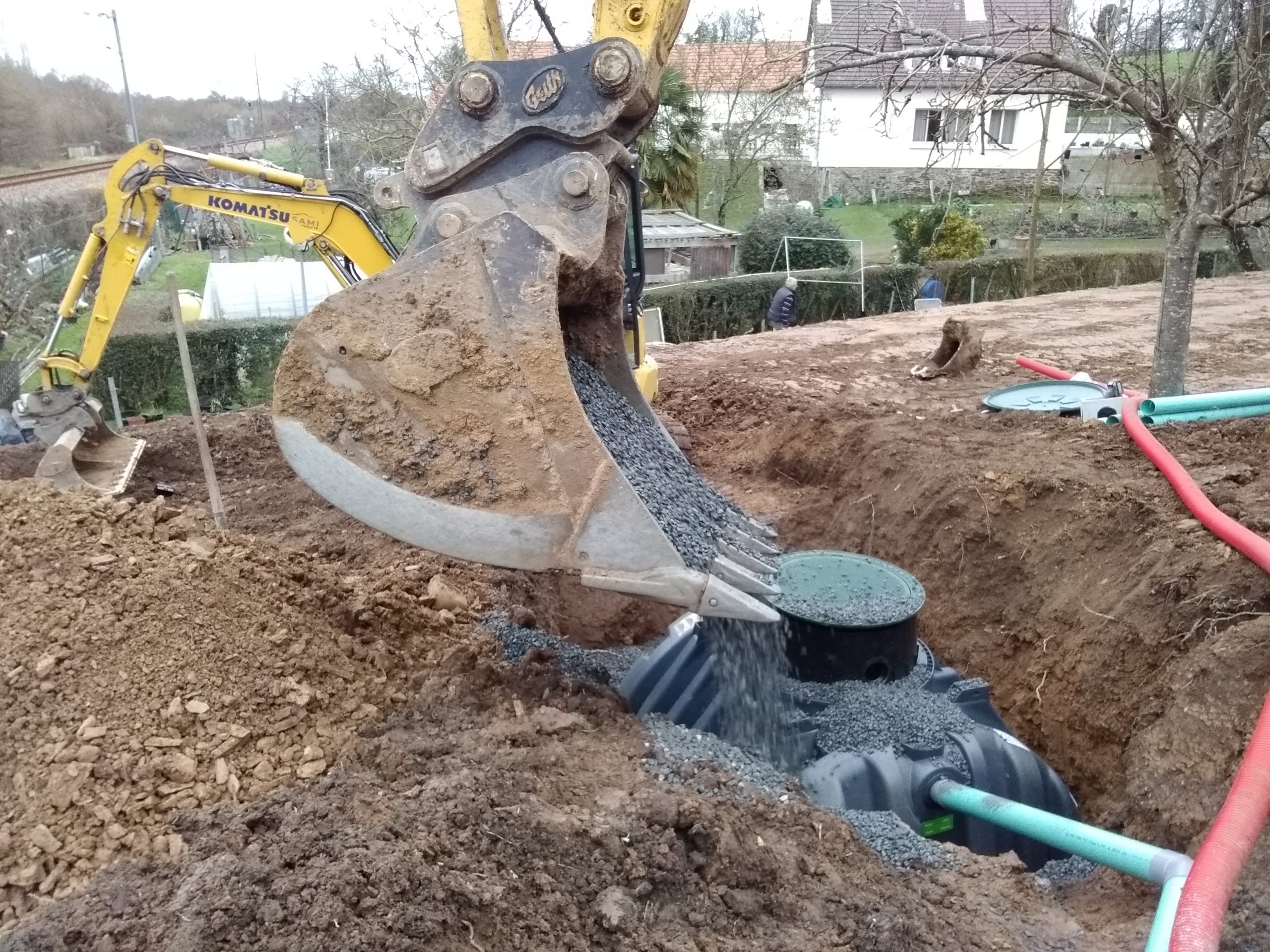 Peu de place et beaucoup de pentes ...