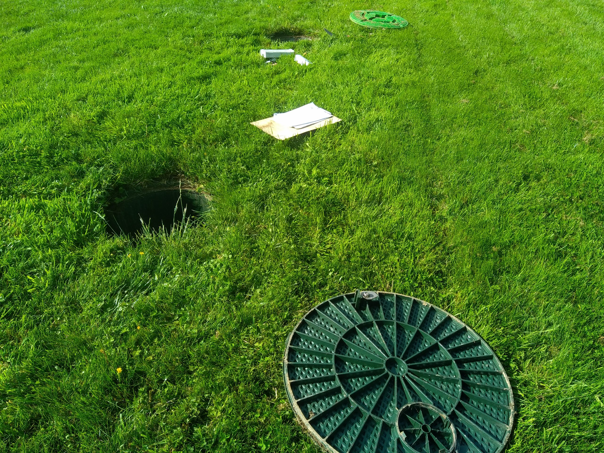 Micro-station : mise en service