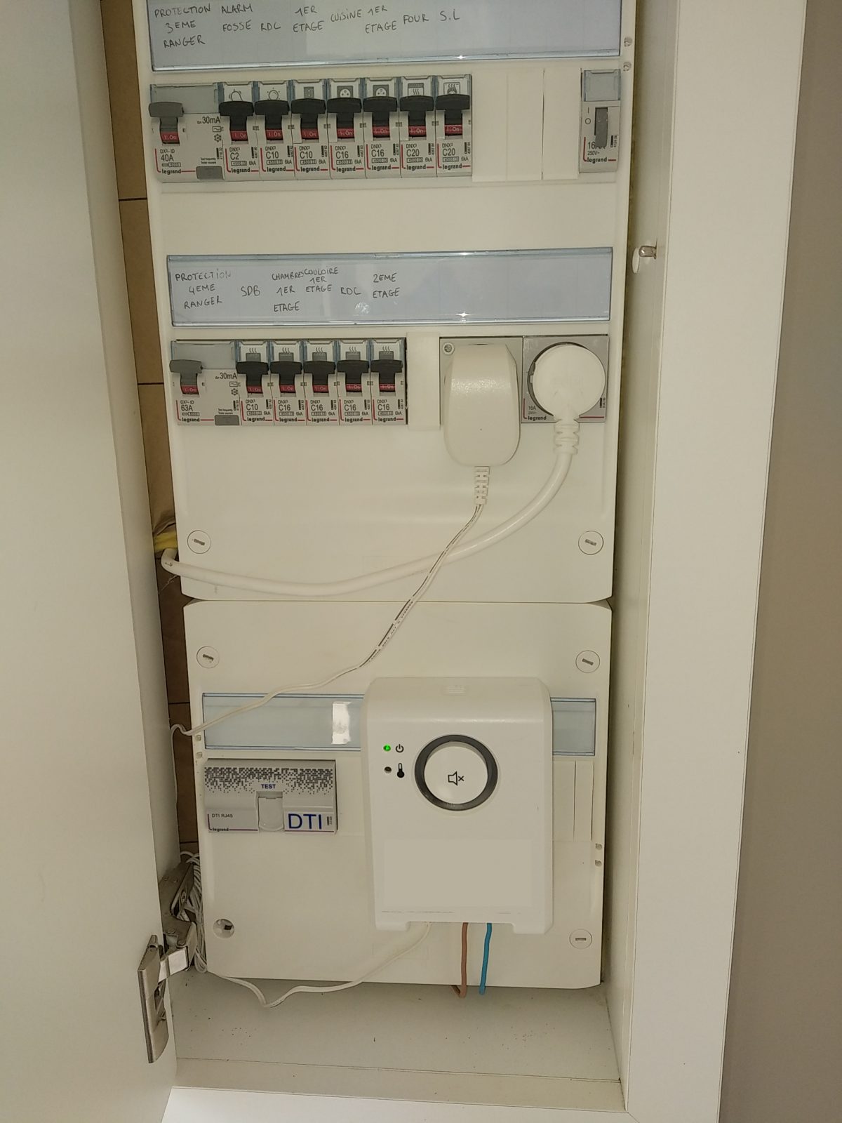 Alarme de poste de relevage sur secteur + batterie