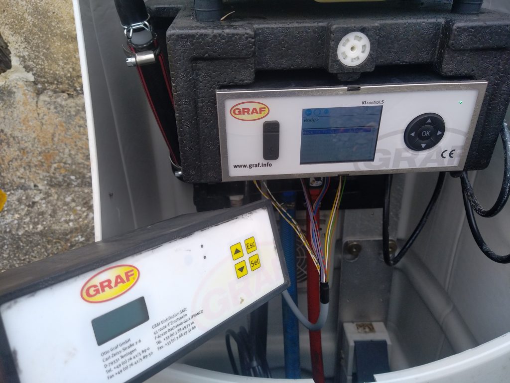 Remplacement de l'automate Graf Klaro Quick 6 EH