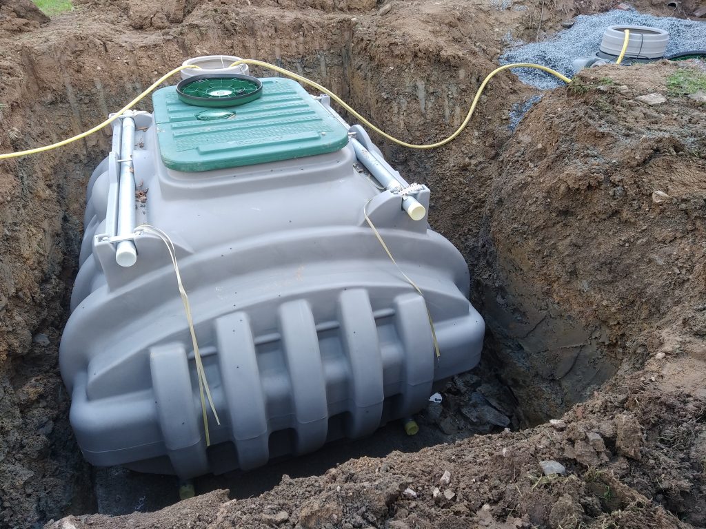 Filtre compact Ecoflo 8 EH SH monobloc ancré au béton 250 Kg