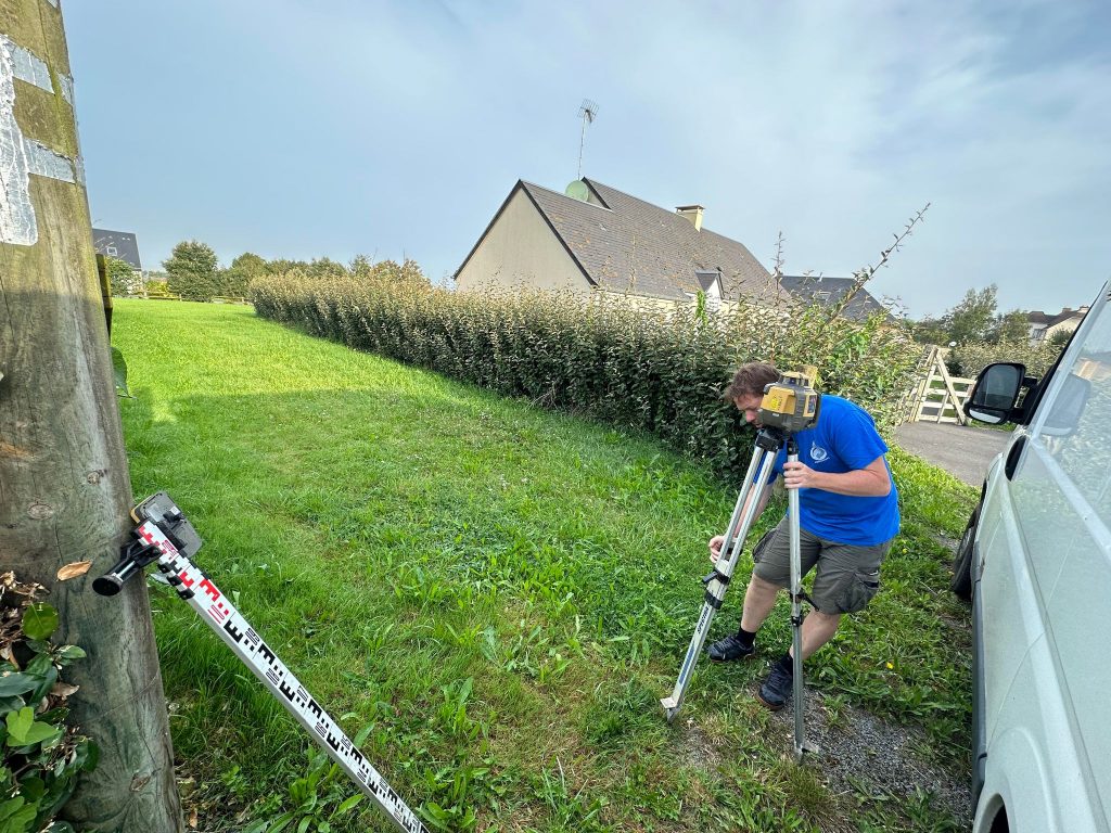 Relevé topographique