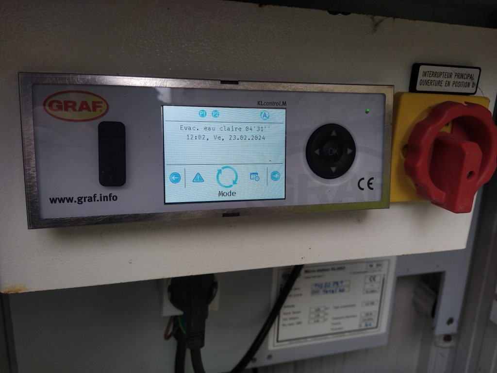 Nouvel automate Graf KL control M