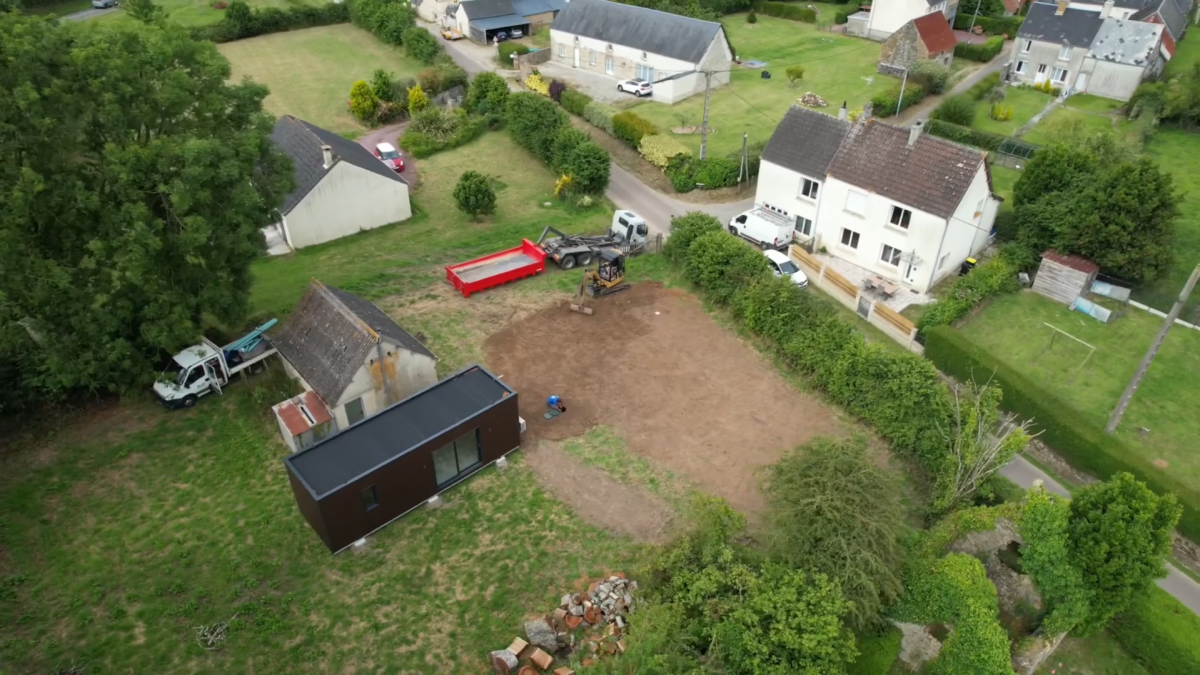 Assainissement des eaux usées pour studio de jardin Natibox
