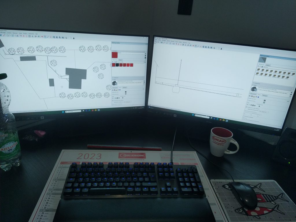 Le bureau AQUAsoluces by Natibox