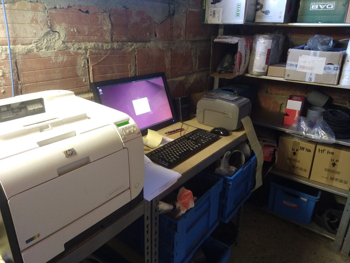 Le dépôt de la Boutique de la Micro station