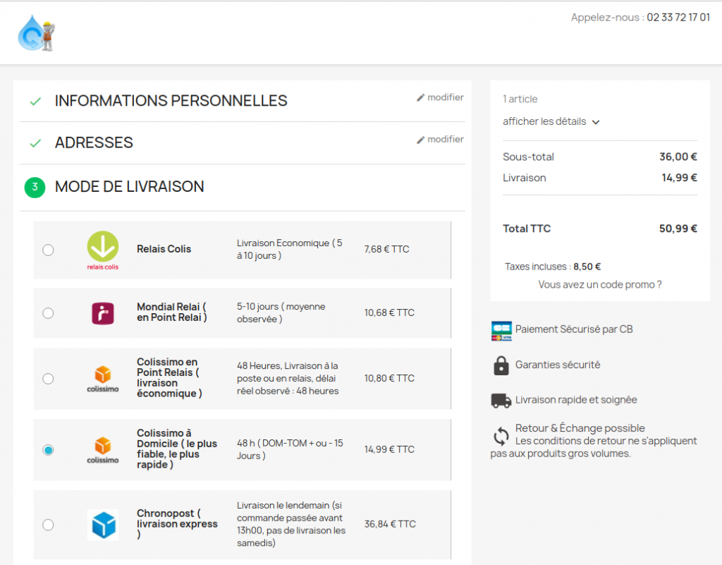 Les Transporteurs AQUAsoluces