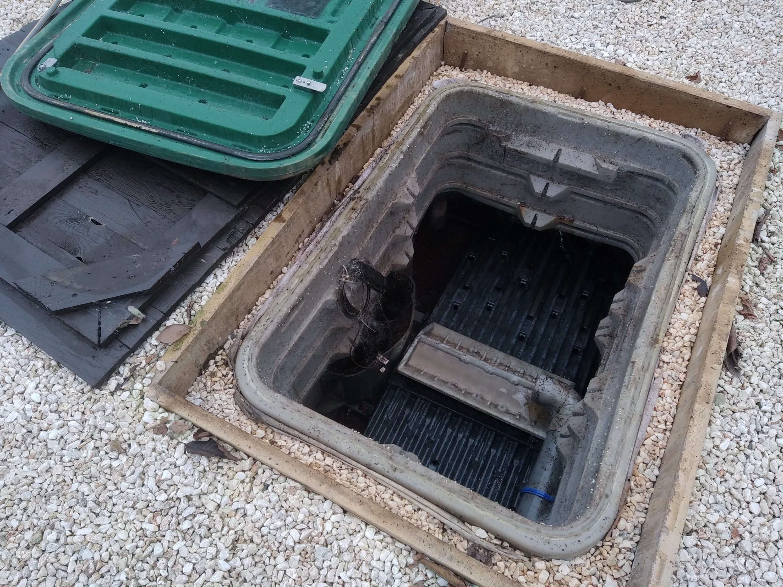 Etat normal d'un filtre compact Ecoflo