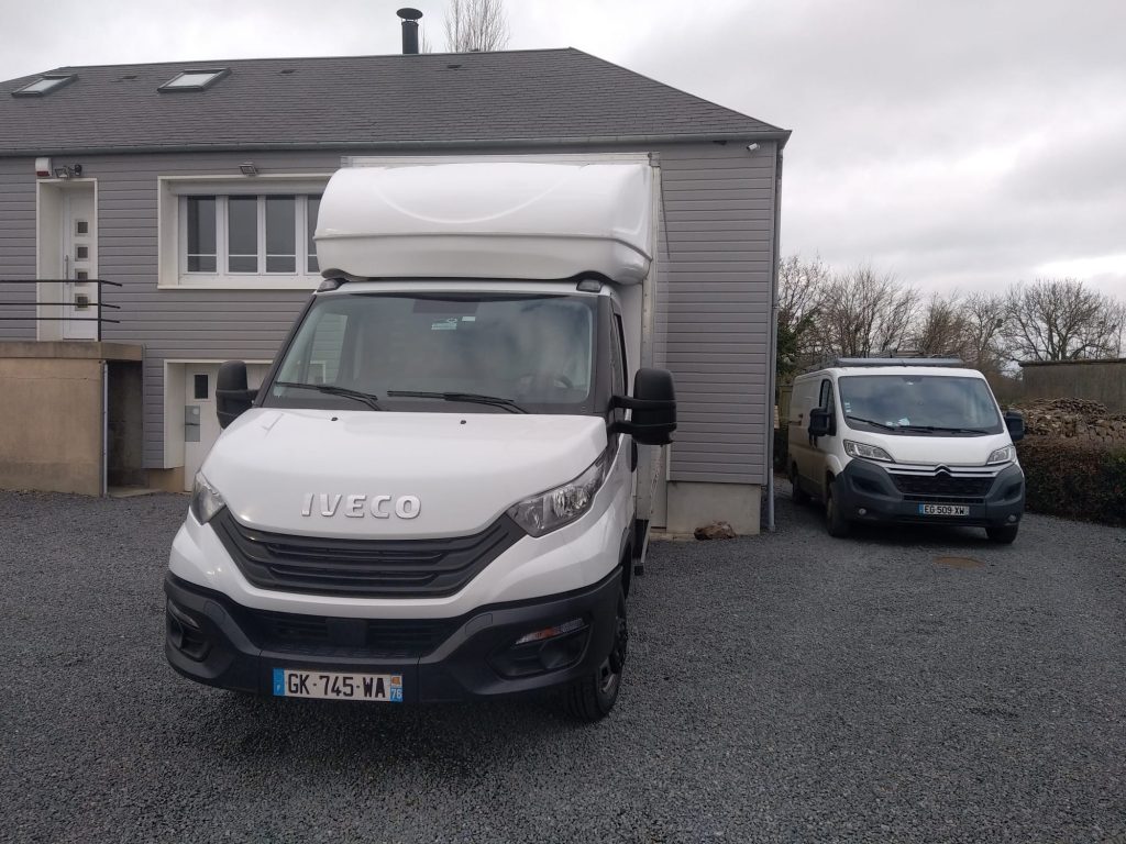 Notre Caca-mobile : véhicule dédié à l' Assainissement Non Collectif