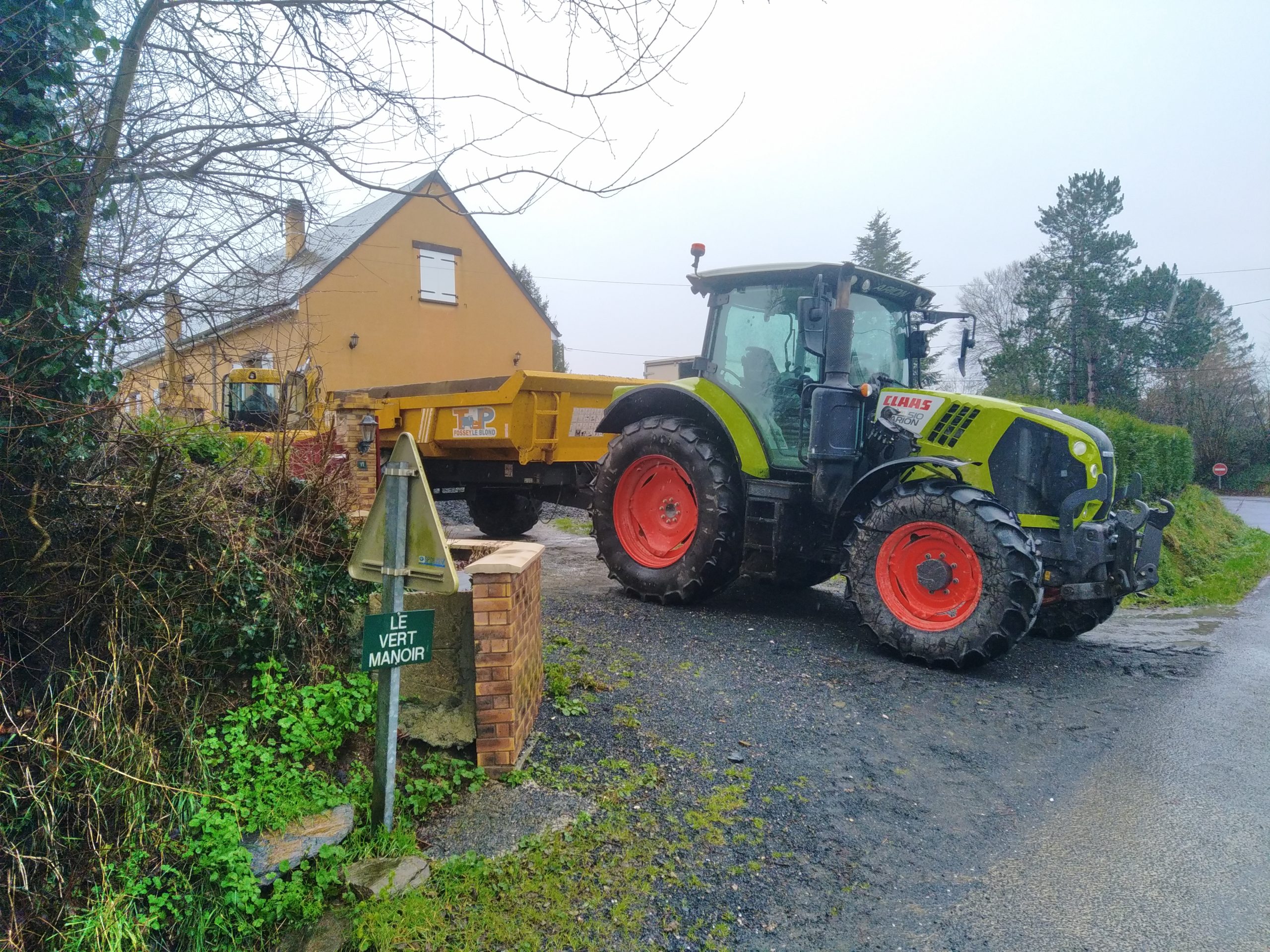 Chantier d' Assainissement : la pluie de retour !