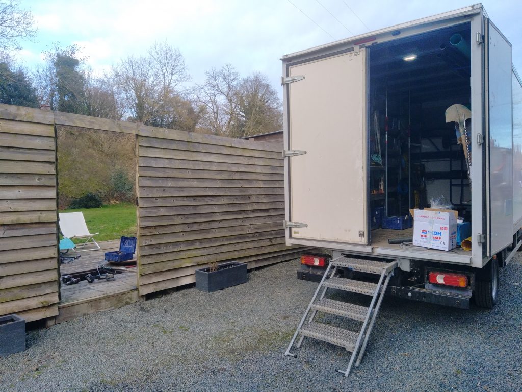 Camion atelier Assainissement AQUAsoluces