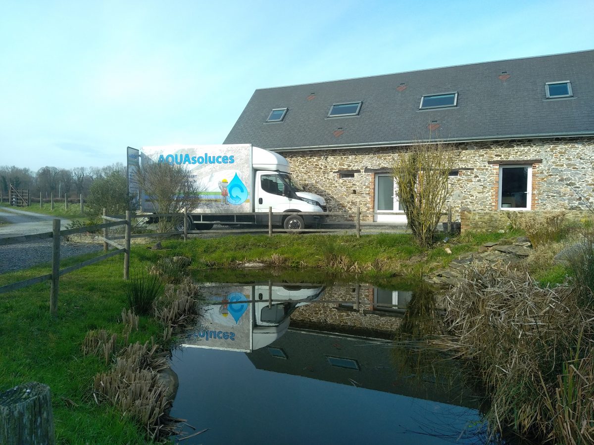 AQUAsoluces : camion atelier dédié à l'Assainissement
