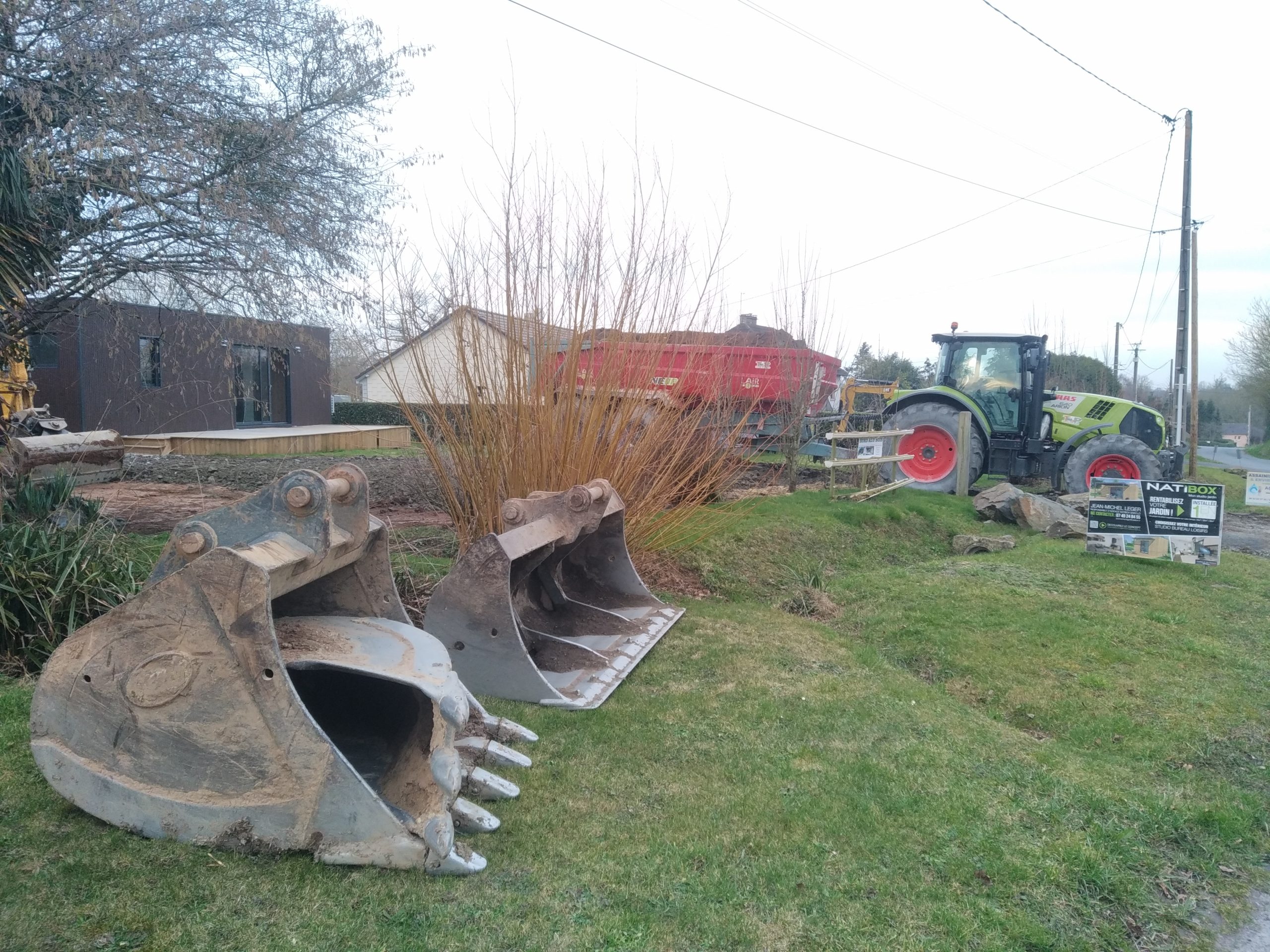 Chantier en cours chez AQUAsoluces !