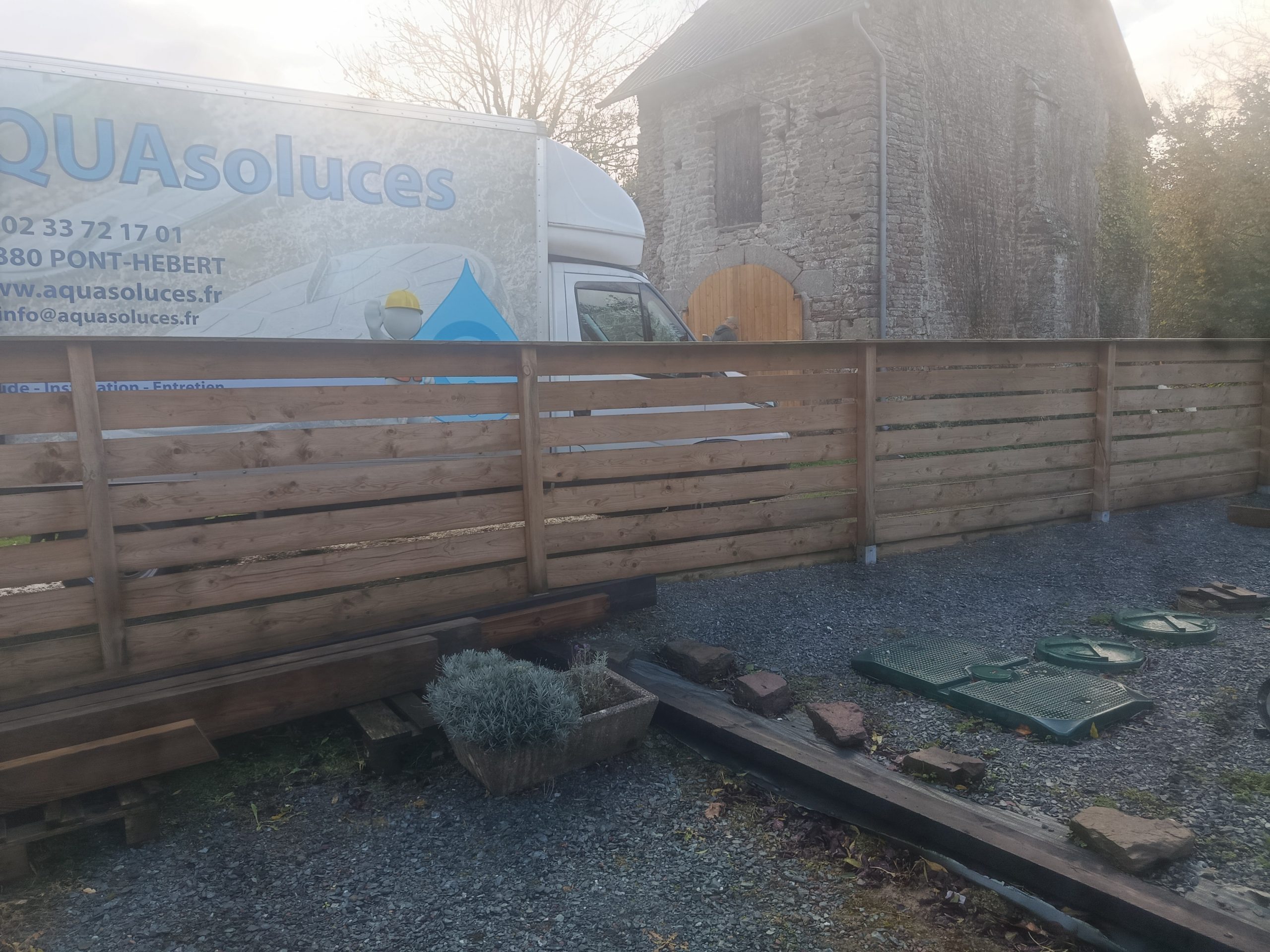 De la boue en sortie de filtre compact ?