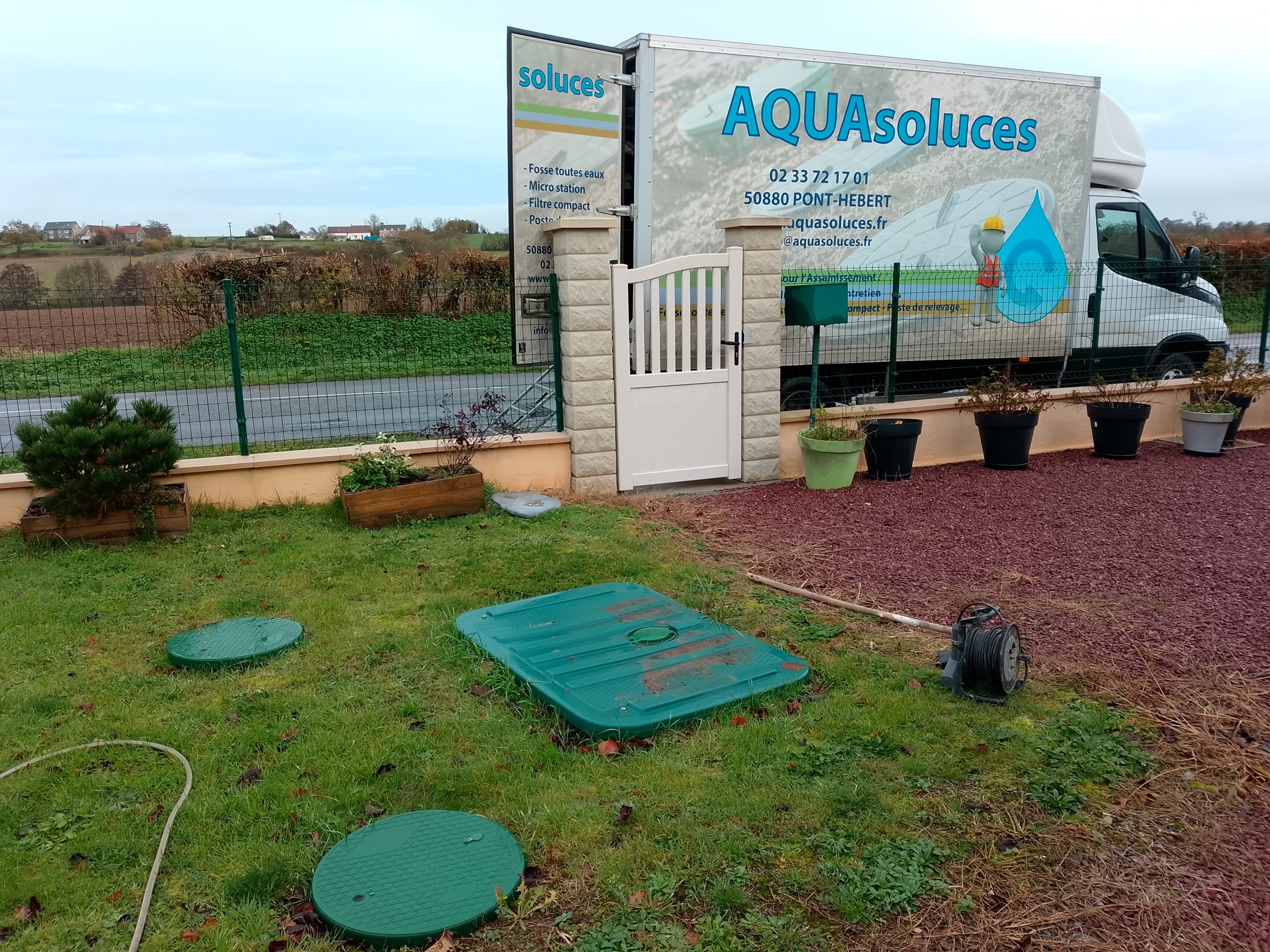 Tournée d'entretien de Micro-stations et de filtres compacts