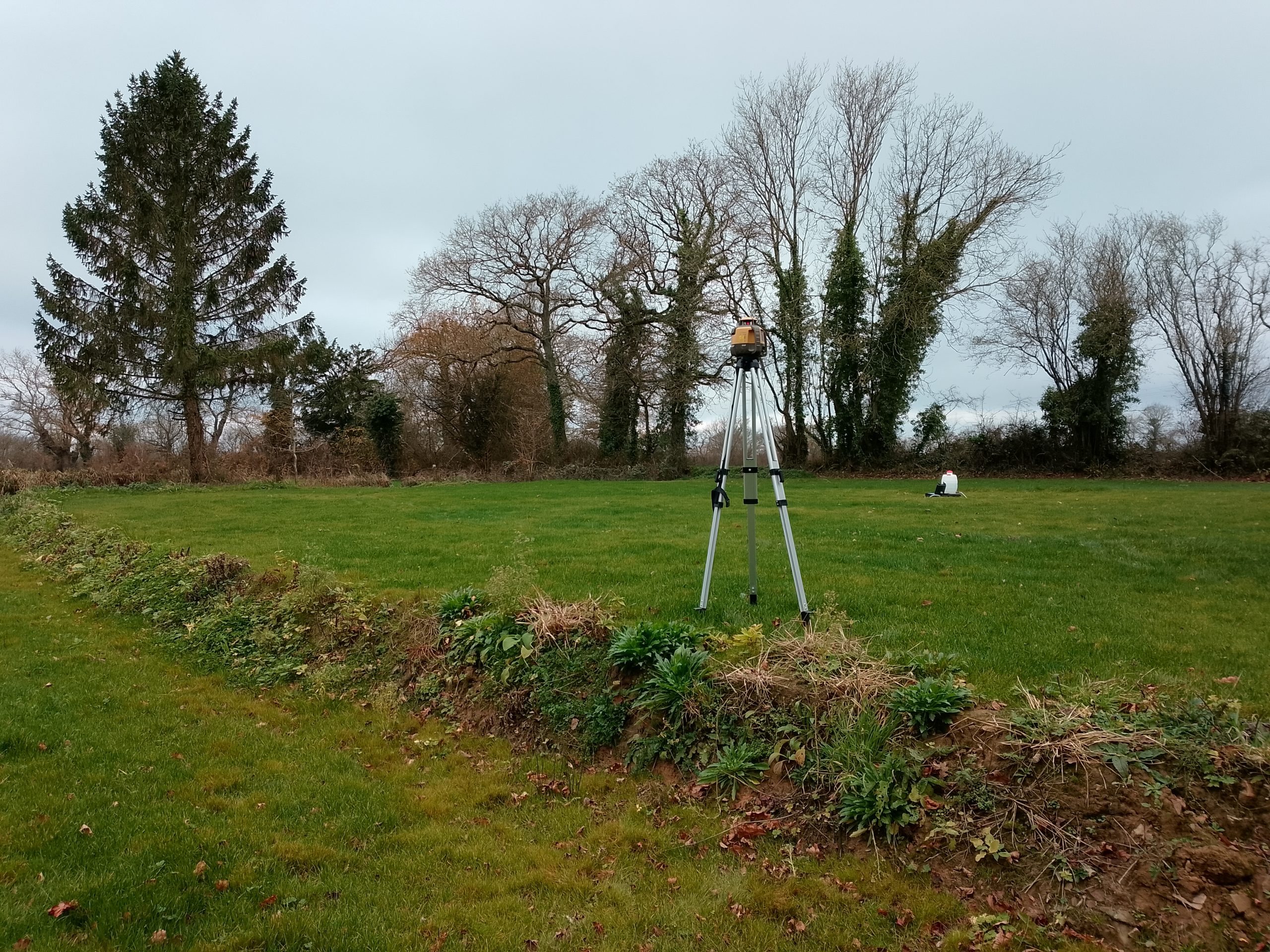 Journée terrain : 3 études de sol Assainissement Non Collectif