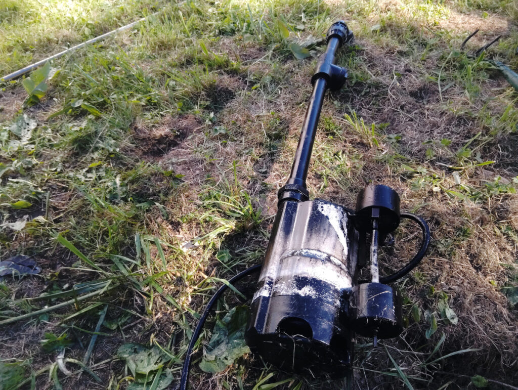 Extraction et lavage de la pompe Pedrollo Top 2 GM Vortex