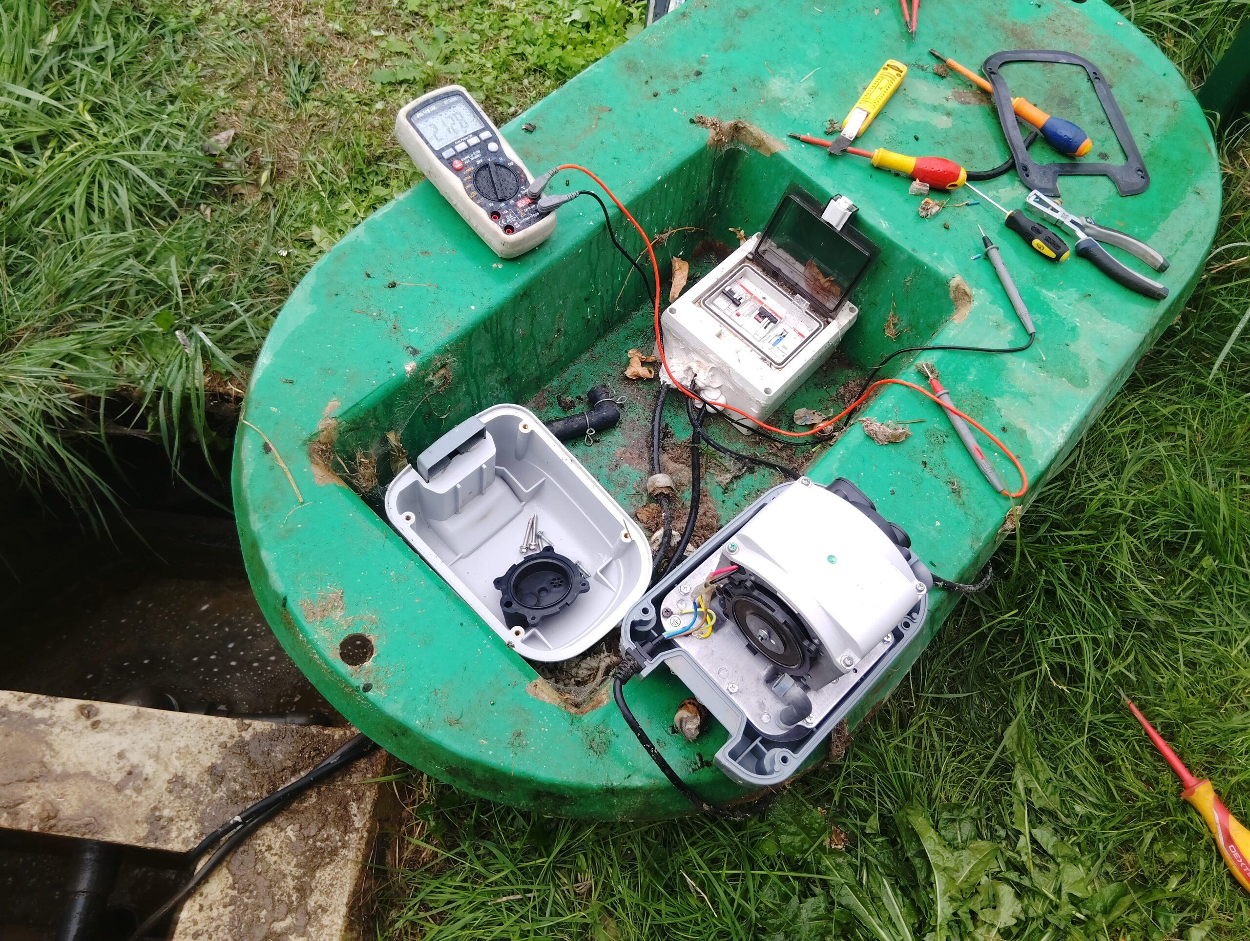 Dépannage et remise en service d'une micro-station SMVE EYVI 7 EH
